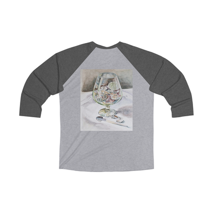 HW Jar of Sea Unisex Tri-Blend 3\4 Raglan Tee
