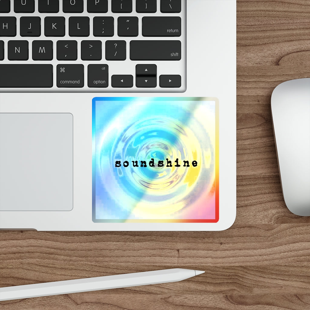 Soundshine Holographic Die-cut Stickers
