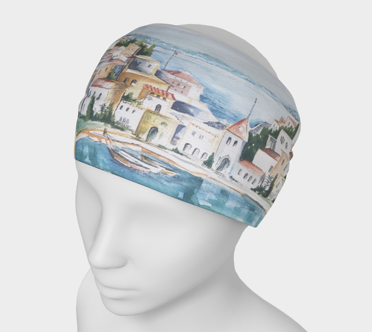 HW Watercolor City Hairband