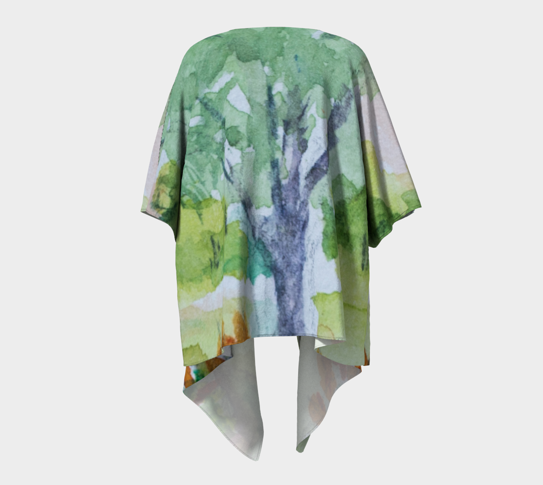 HW New Tree Draped Kimono