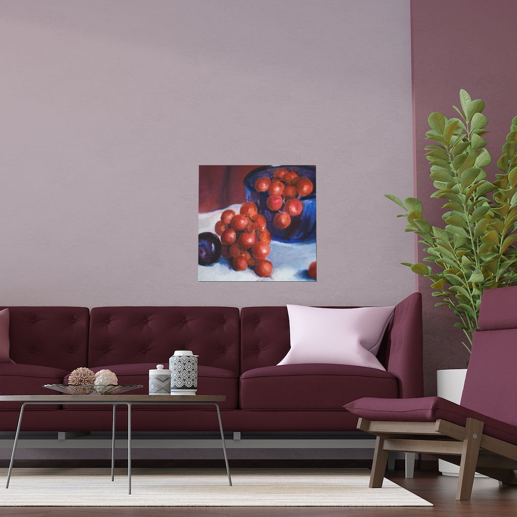 HW Plum Good Indoor and Outdoor Silk Posters