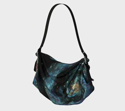 Whirlpool Galaxy Origami Tote