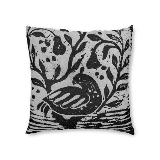 HW Partridge Tufted Floor Pillow, Square