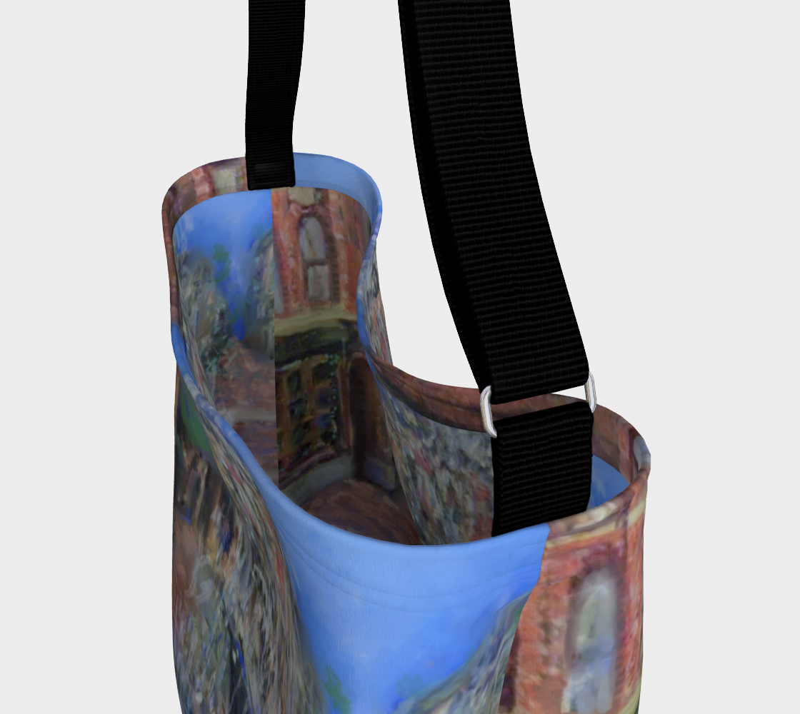 Town Fountain Day Tote