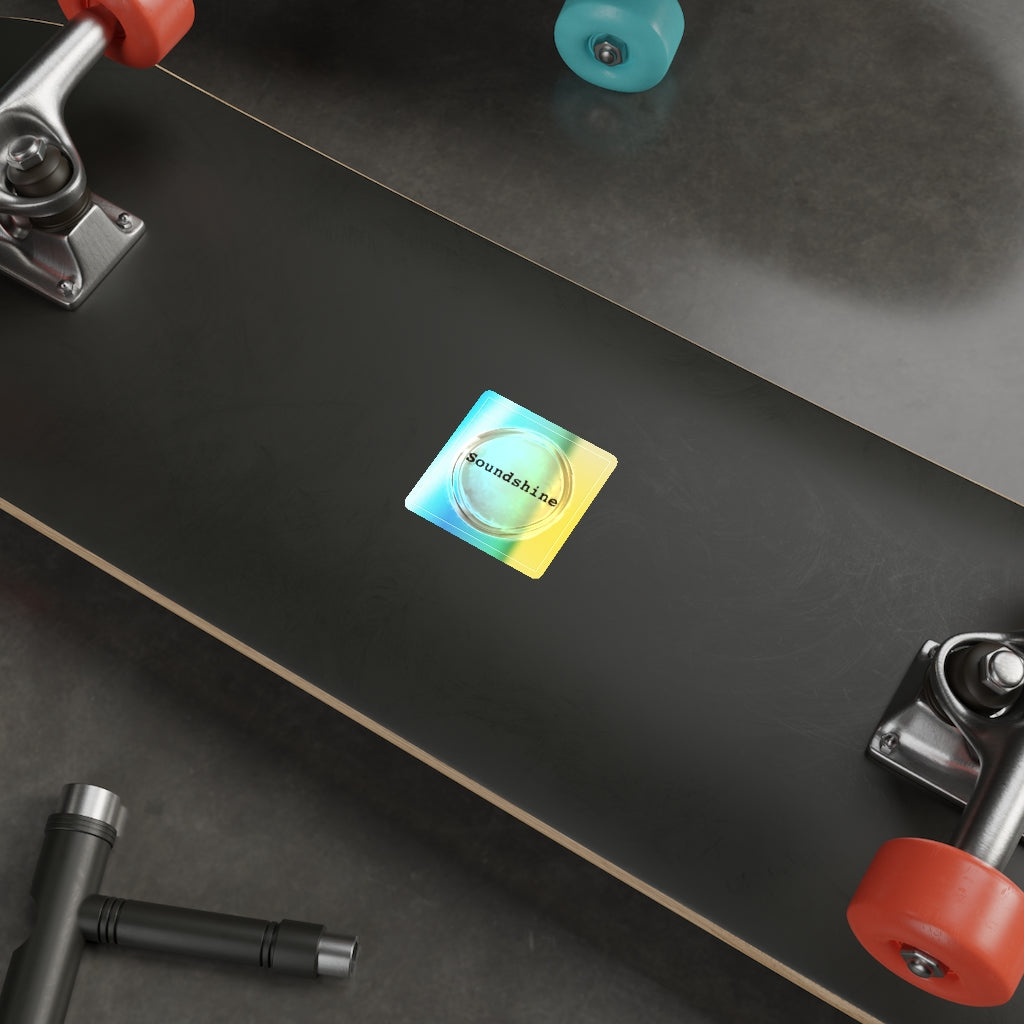 Soundshine Holographic Die-cut Stickers