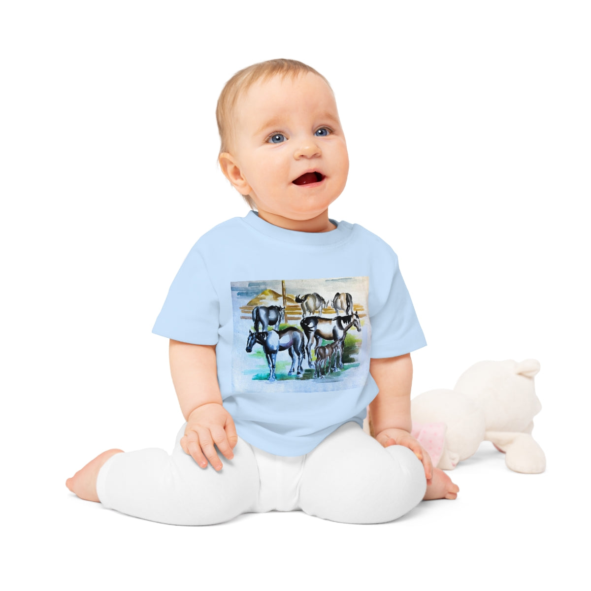 HW Horses Baby T-Shirt