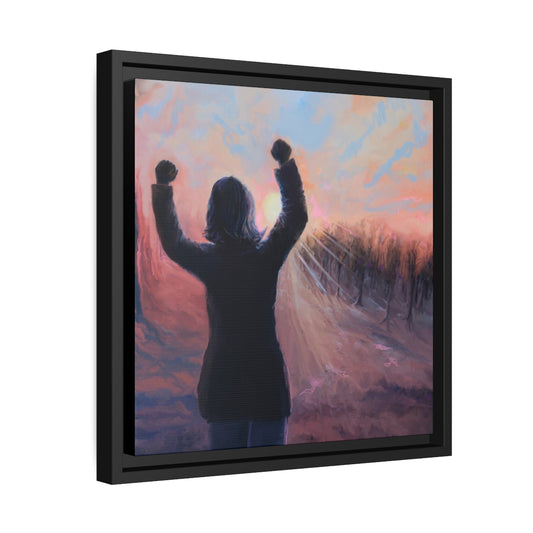 Revel Canvas, Black Frame, Matte