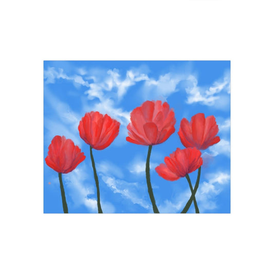Song to the Sky Satin Posters (300gsm)