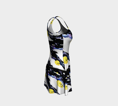 Space Egg Flare Dress