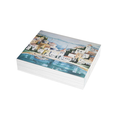 HW Watercolor City Greeting Card Bundles (10, 30, 50 pcs)