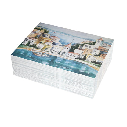 HW Watercolor City Greeting Card Bundles (10, 30, 50 pcs)