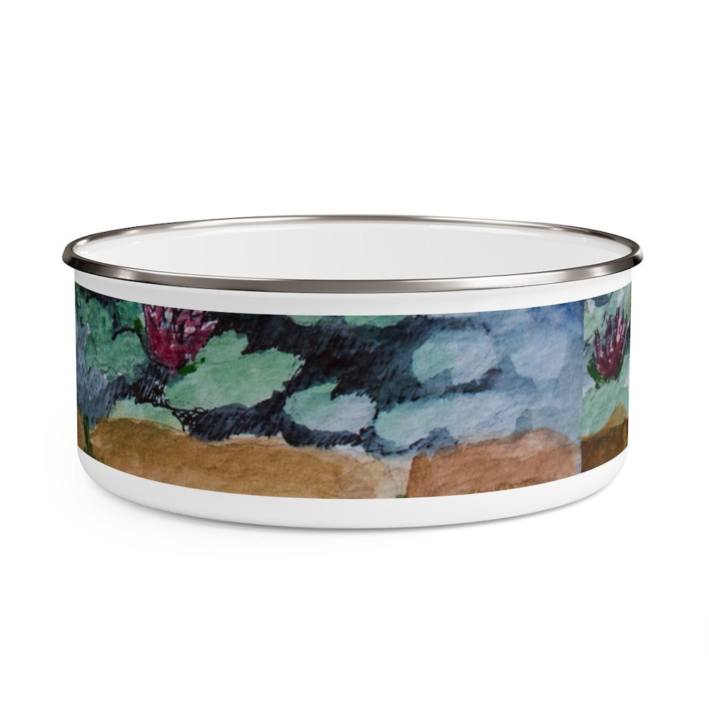 HW Lilypad Enamel Bowl