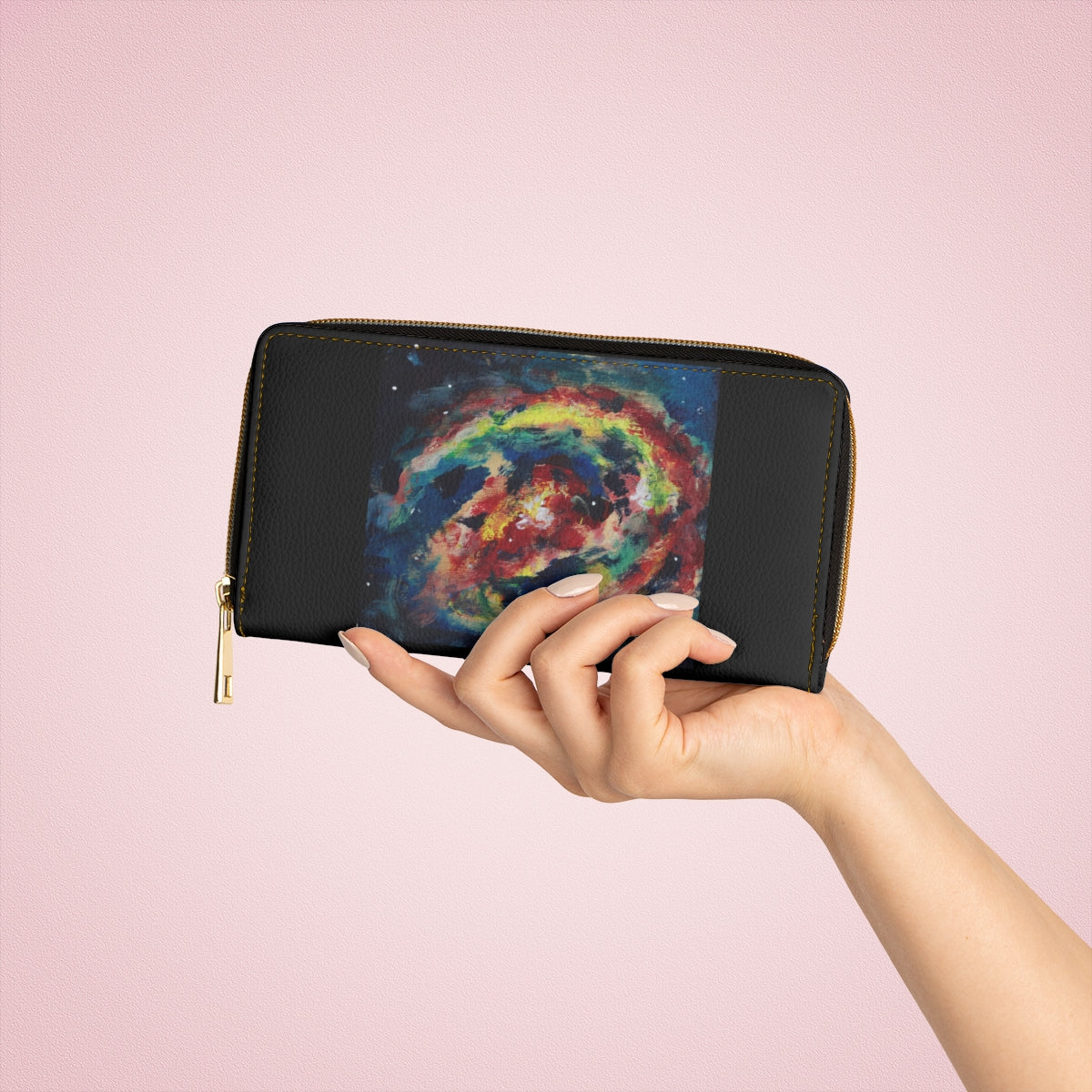 Nebula Zipper Wallet