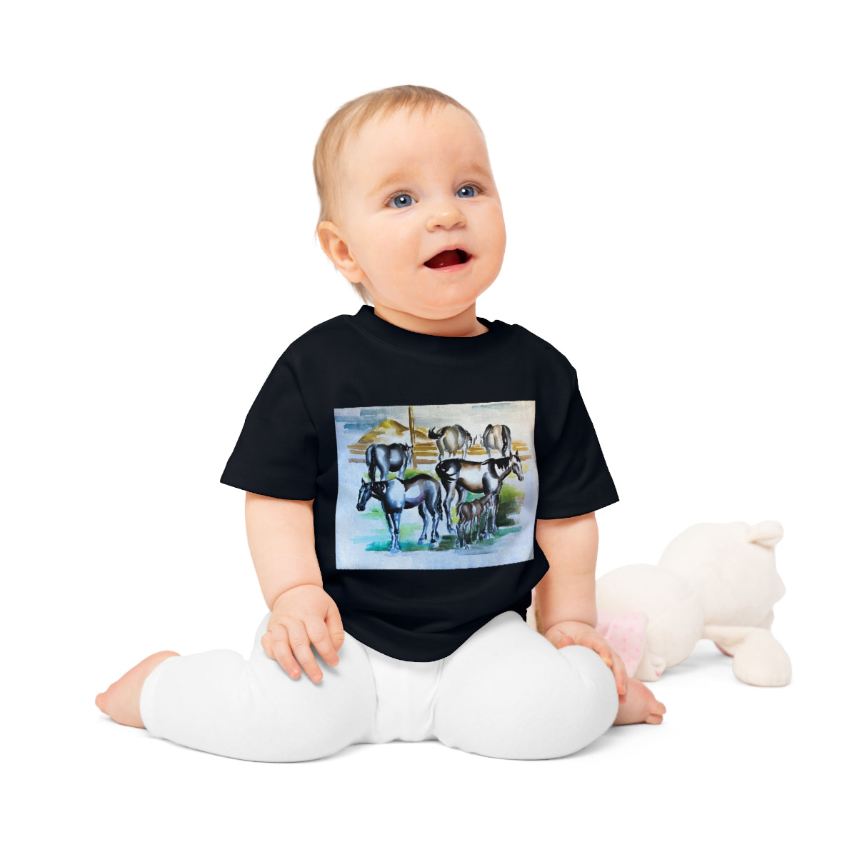 HW Horses Baby T-Shirt