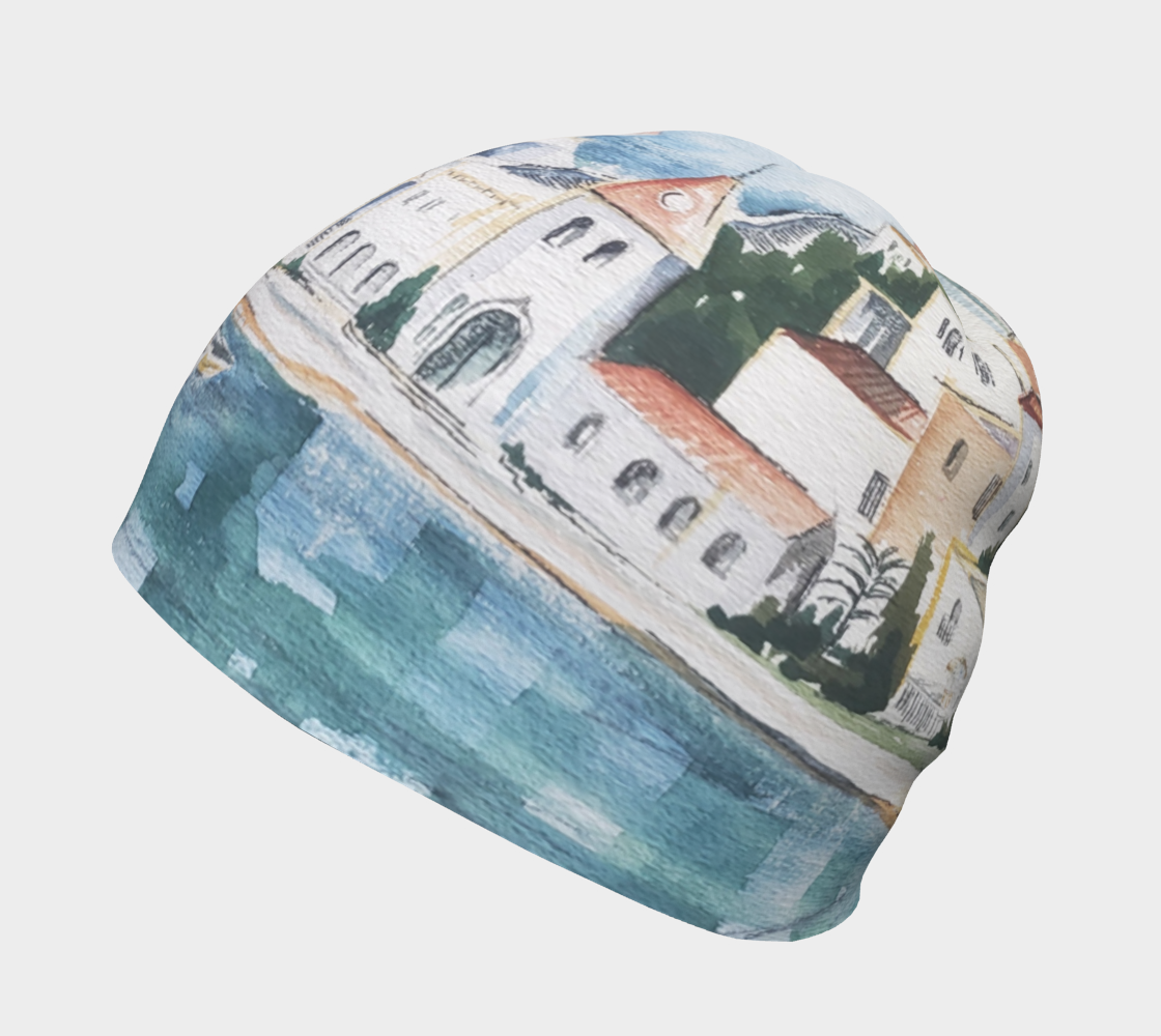 HW Watercolor City Hat