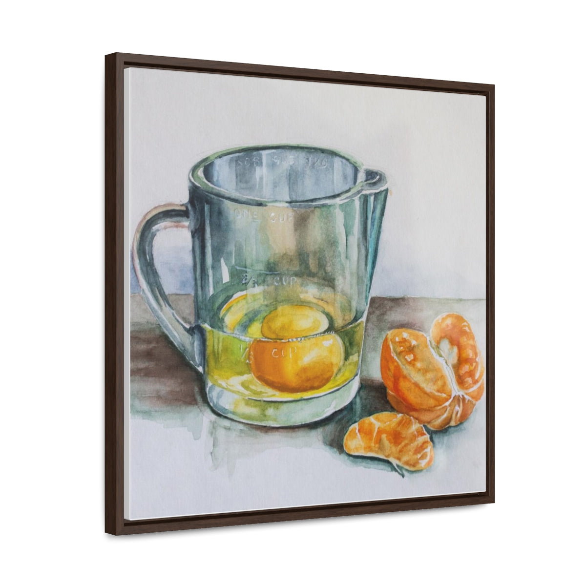 HW Citrus Gallery Canvas Wraps, Square Frame