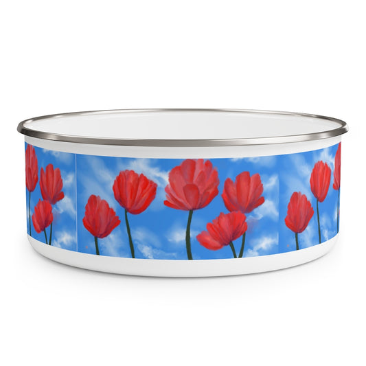 Song to the Sky Enamel Bowl