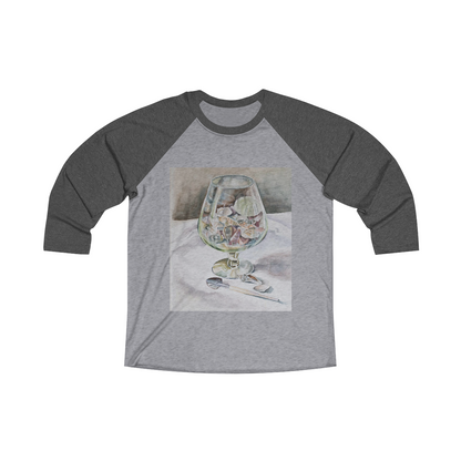 HW Jar of Sea Unisex Tri-Blend 3\4 Raglan Tee