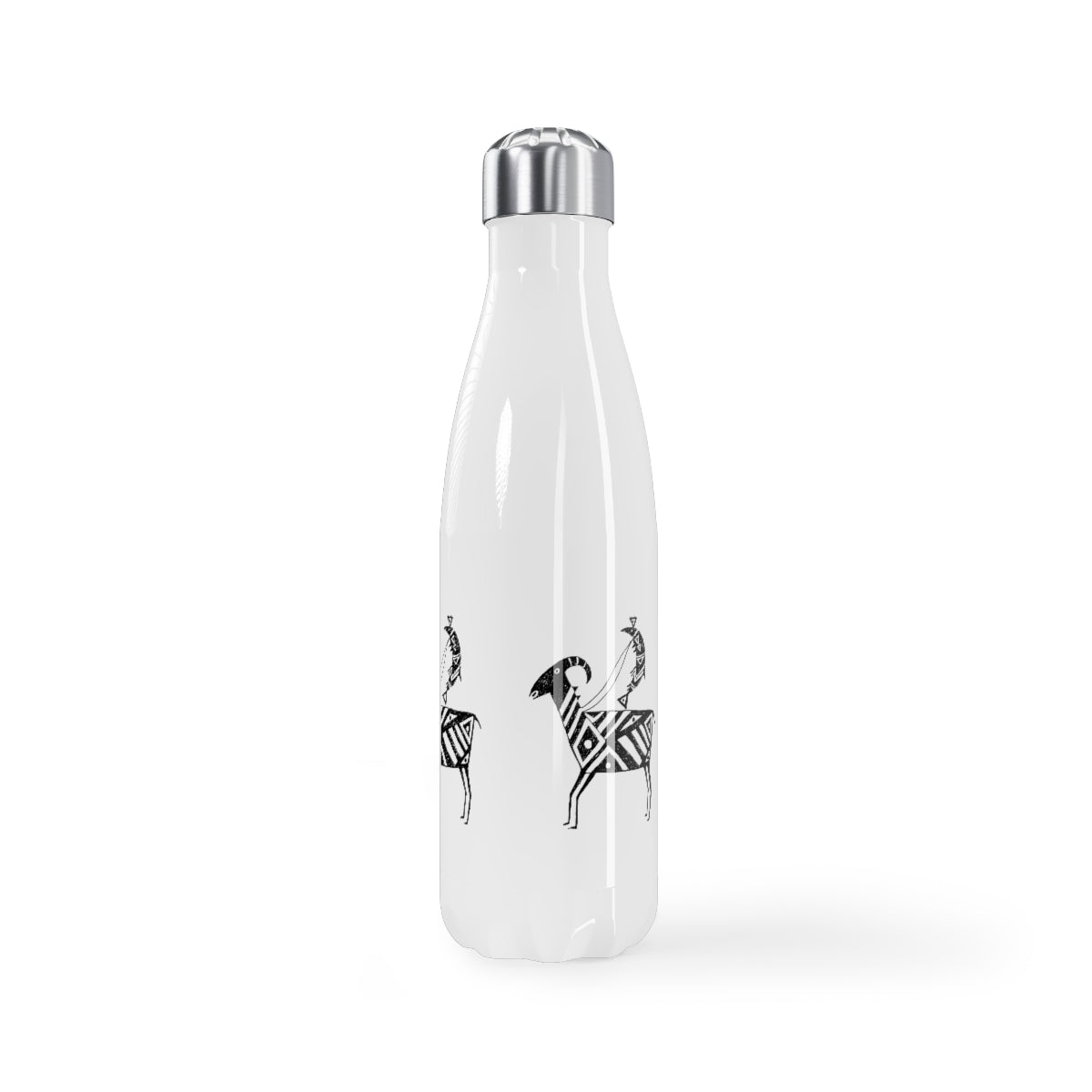 HW Fish Gallop Stainless Steel Water Bottle, 17oz