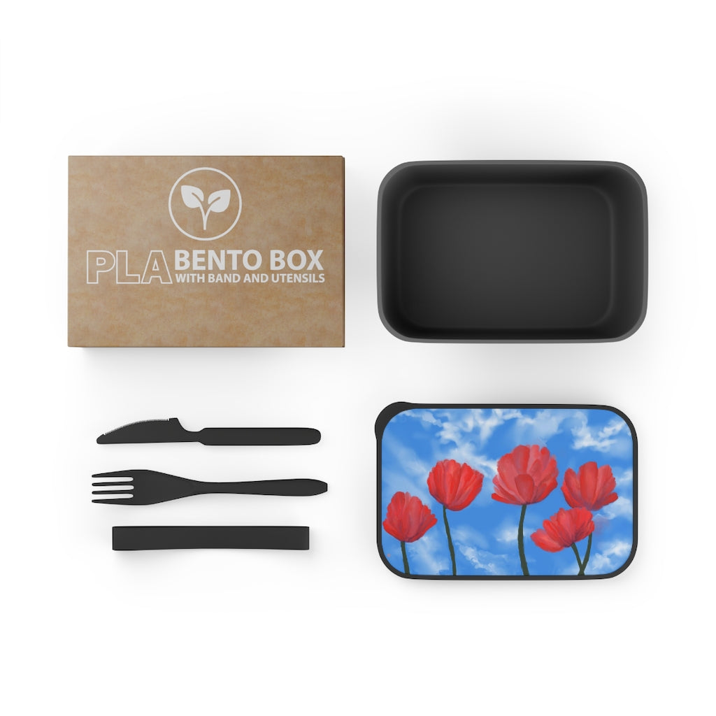 Song to the Sky PLA Bento Box with Band and Utensils