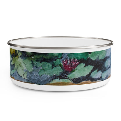 HW Lilypad Enamel Bowl
