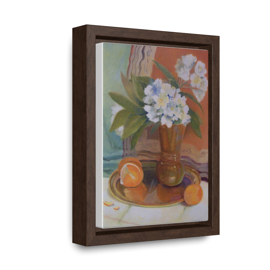 HW Copper Citrus Delight Gallery Canvas Wraps, Vertical Frame