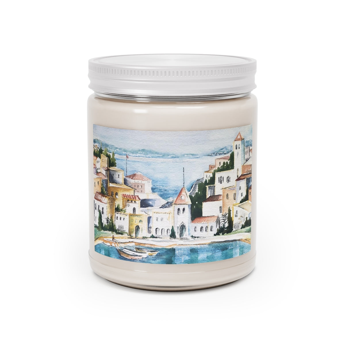 HW Watercolor City Scented Candles, 9oz