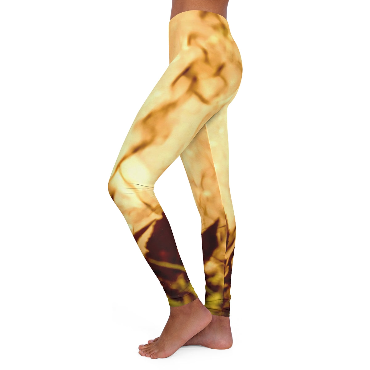 Golden Hour Women's Spandex Leggings