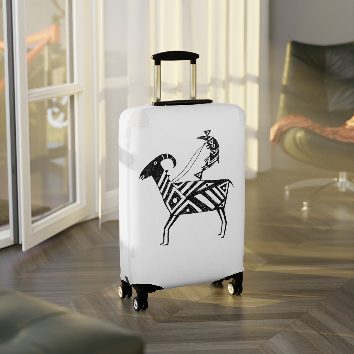 HW Fish Gallop Luggage Cover