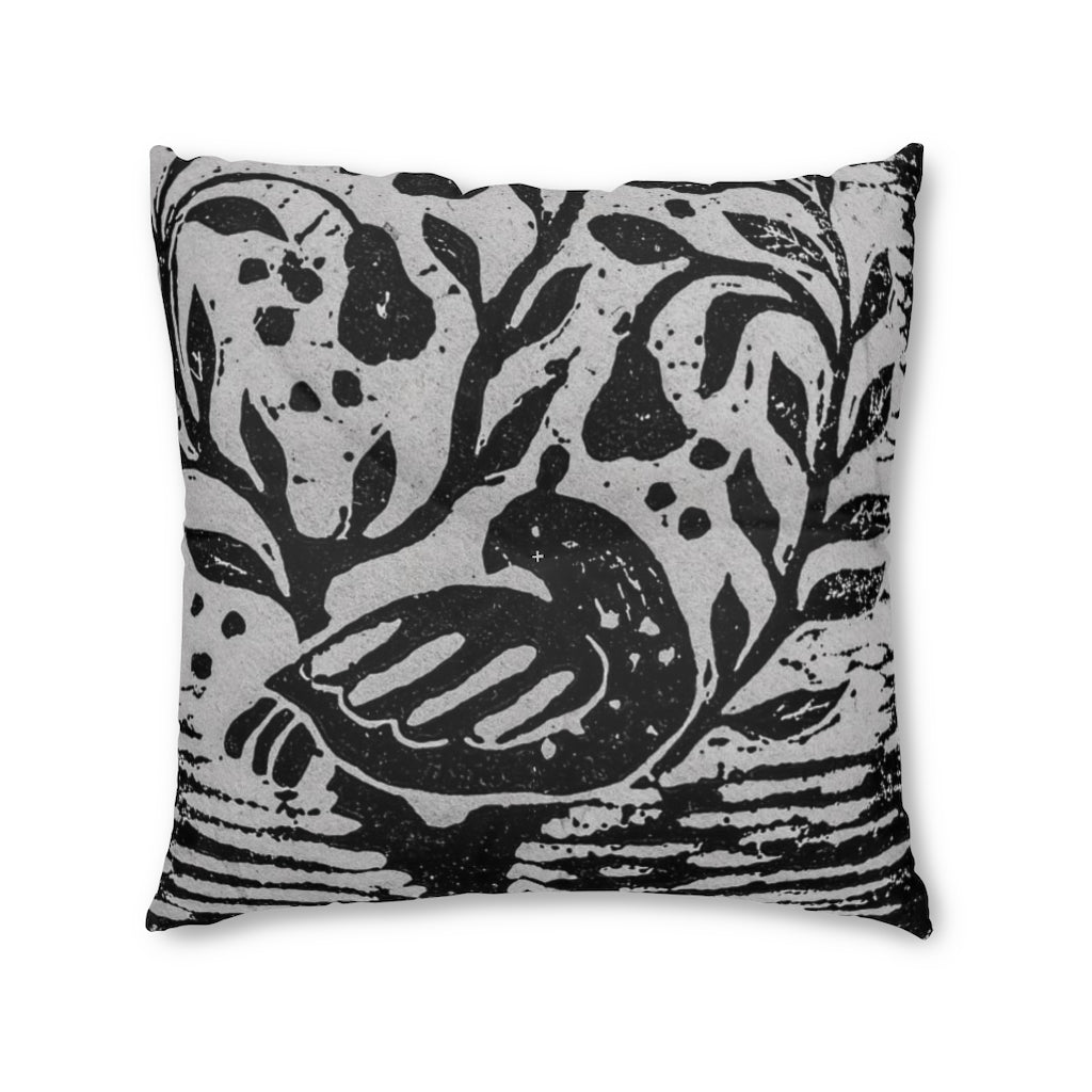 HW Partridge Tufted Floor Pillow, Square