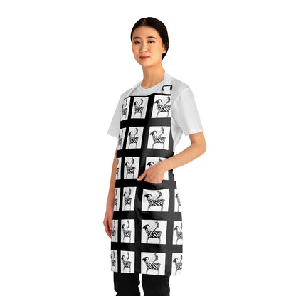 HW Fish Gallop Apron (AOP)