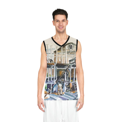 HW Construction Basketball Jersey (AOP)