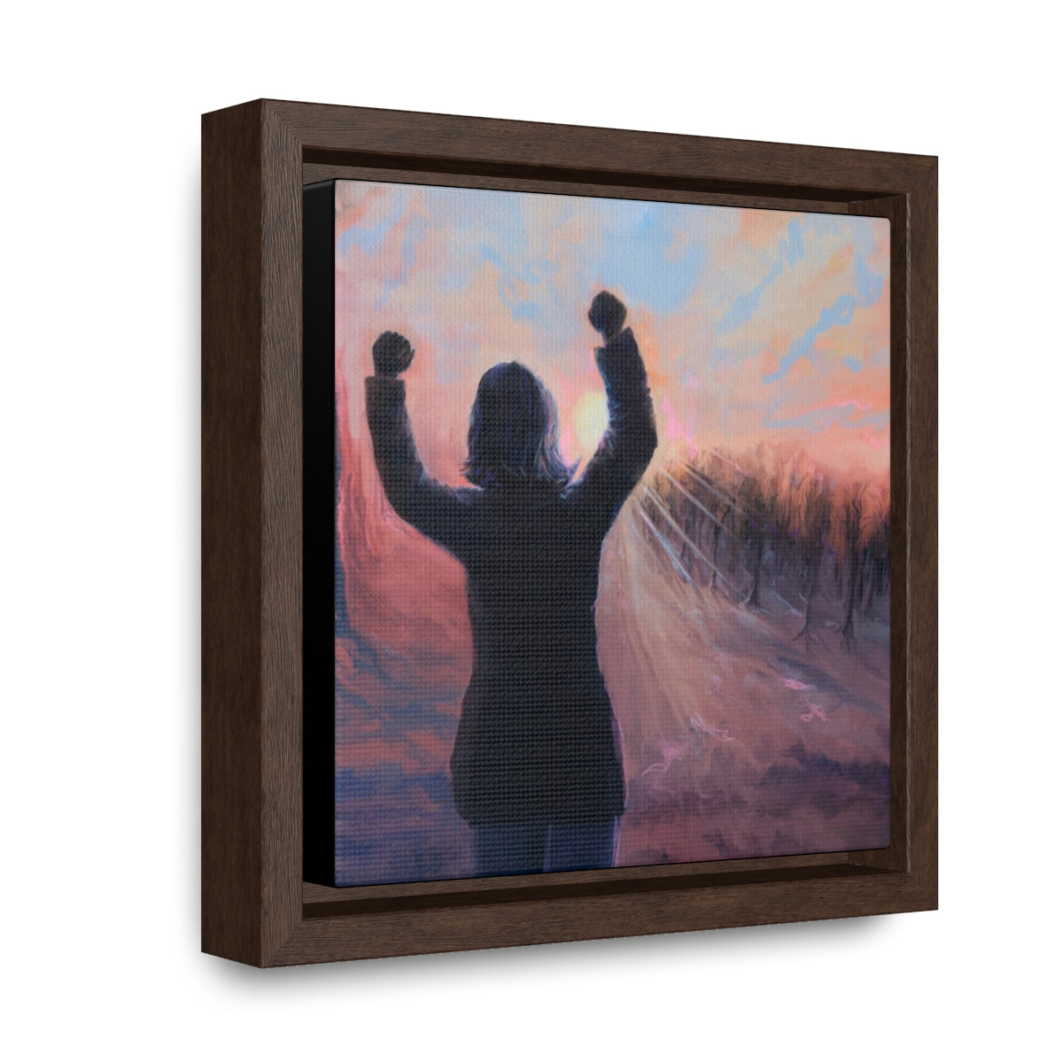 Revel Gallery Canvas Wraps, Square Frame