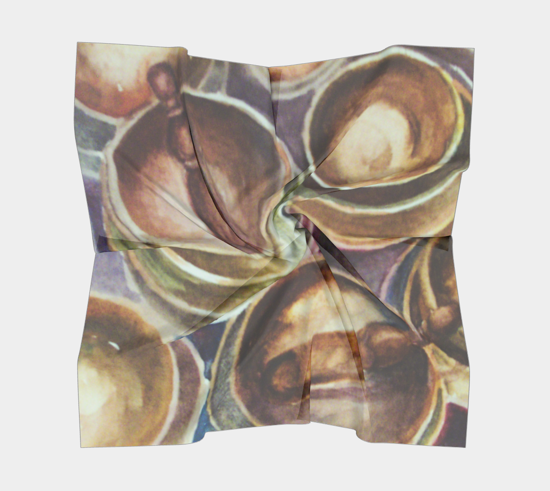 HW Singing Bowls Square Scarf