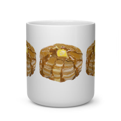 Pancake Lover Heart Shape Mug