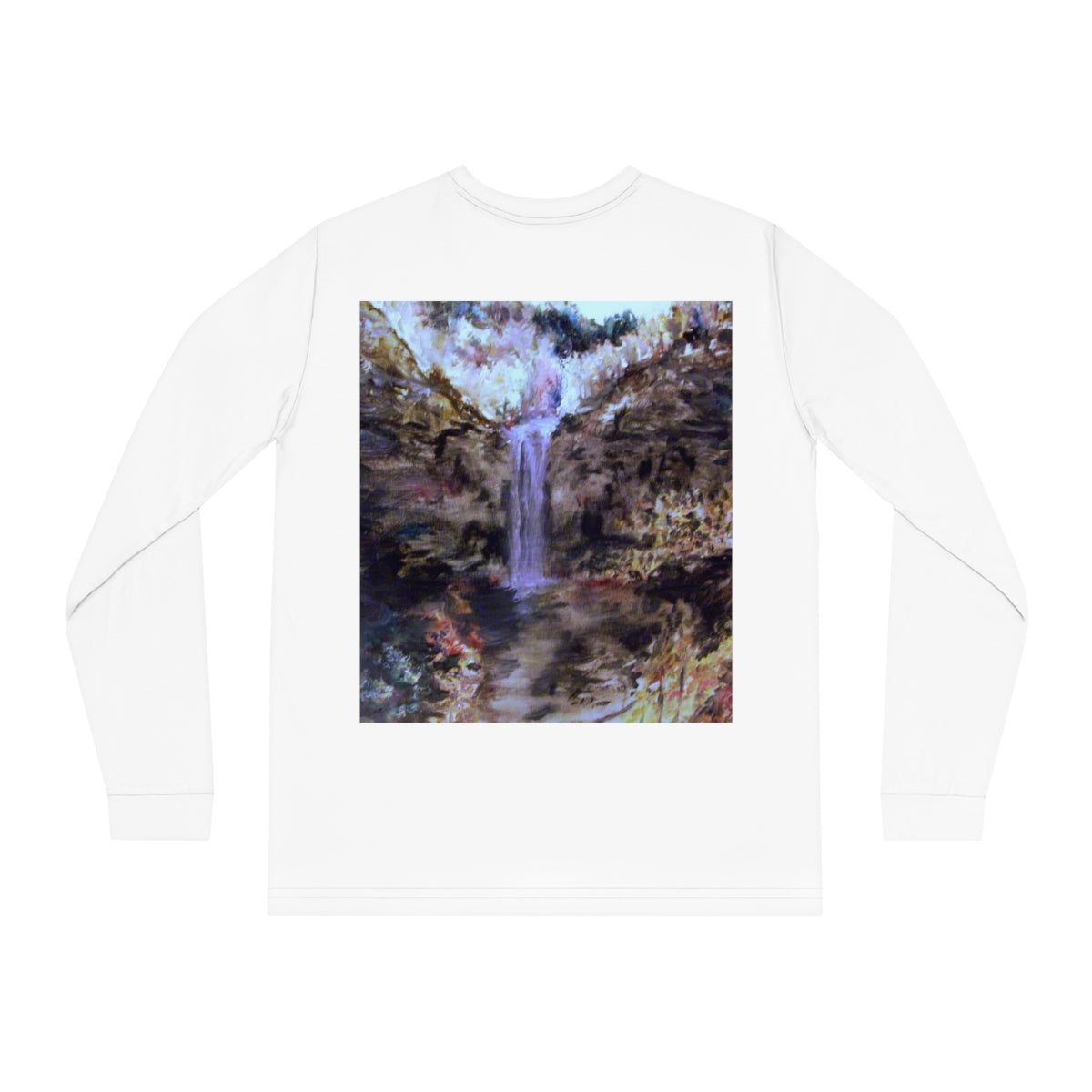 Visions of Taughannock Unisex Organic Long Sleeve Tee