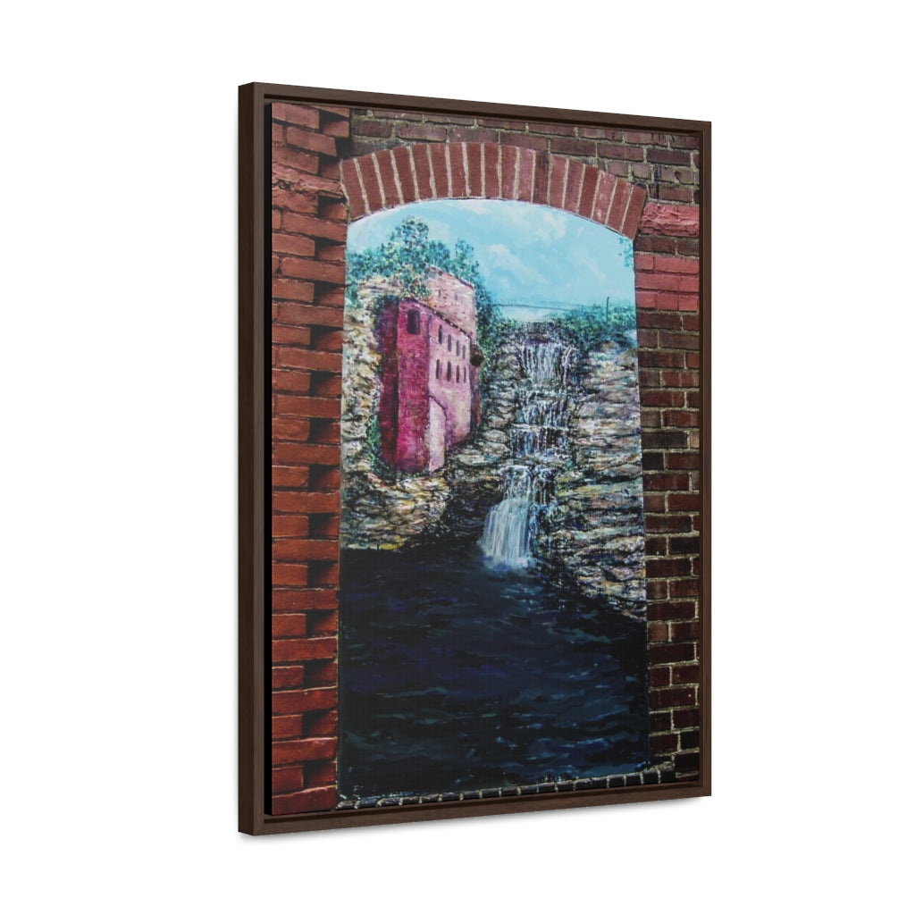 First Dam Gallery Canvas Wraps, Vertical Frame