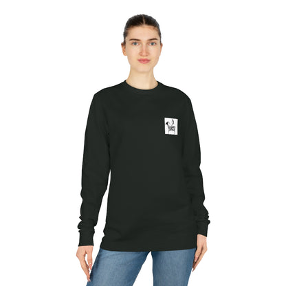HW Fish Gallop Unisex Organic Long Sleeve Tee