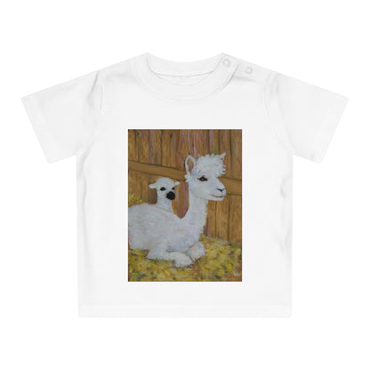 Alpaca Joy Baby T-Shirt.