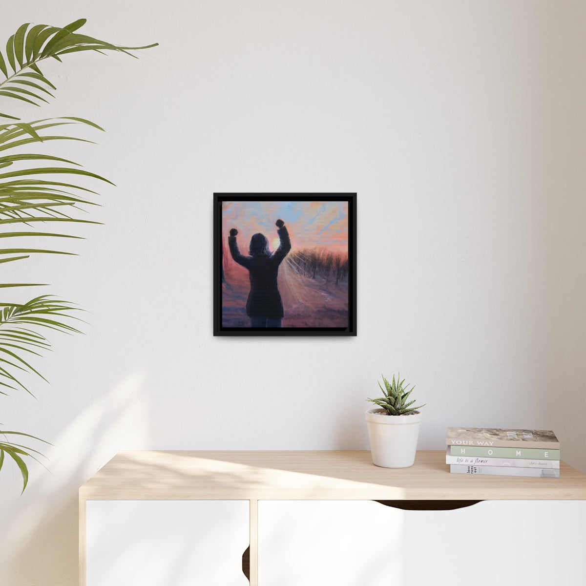 Revel Canvas, Black Frame, Matte