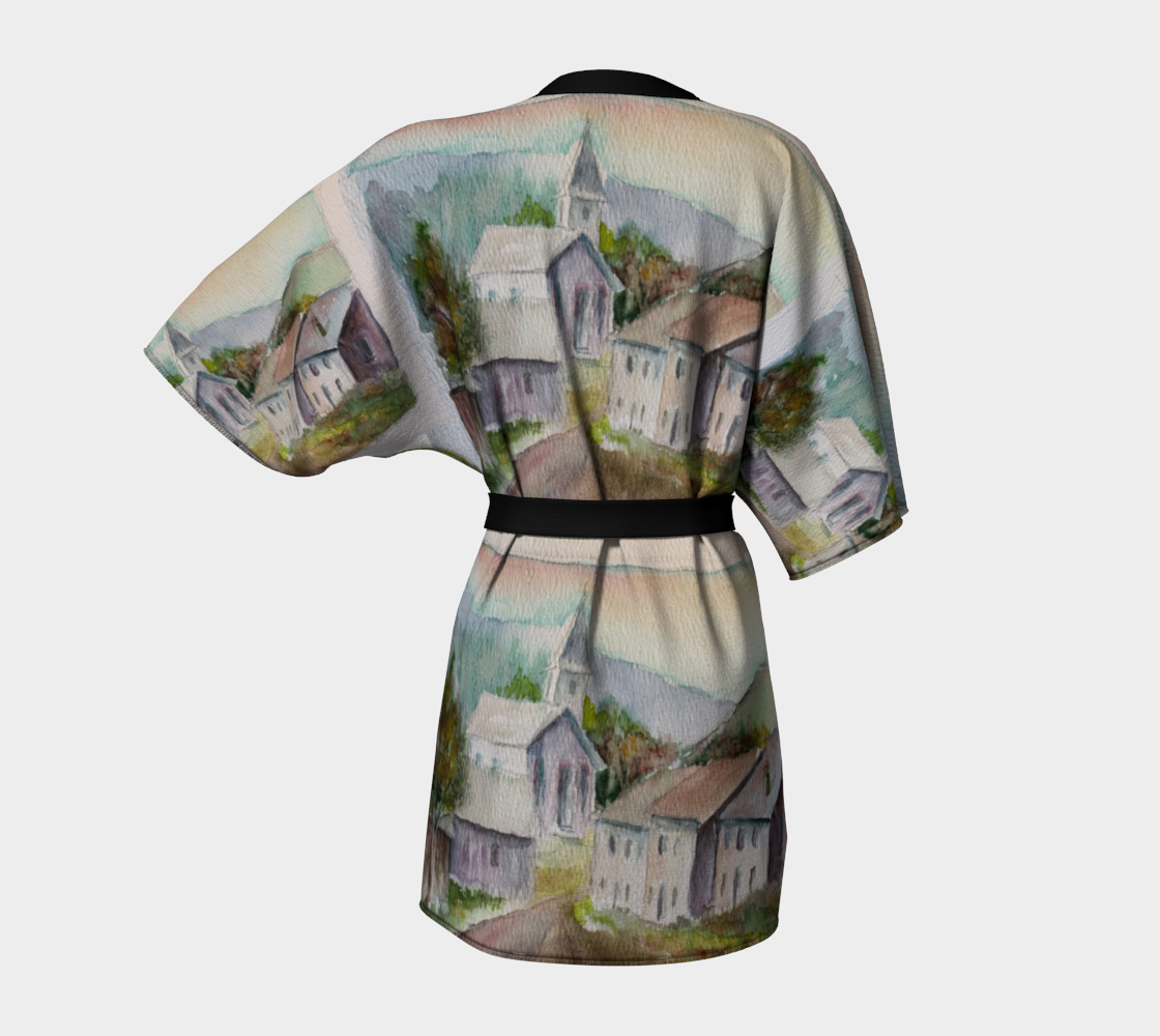 HW Hometown Roads Kimono Robe