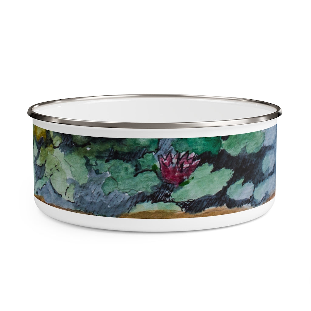 HW Lilypad Enamel Bowl