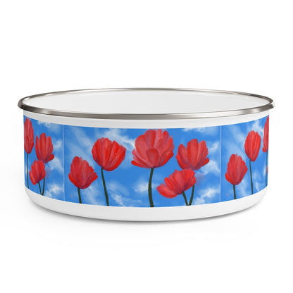 Song to the Sky Enamel Bowl
