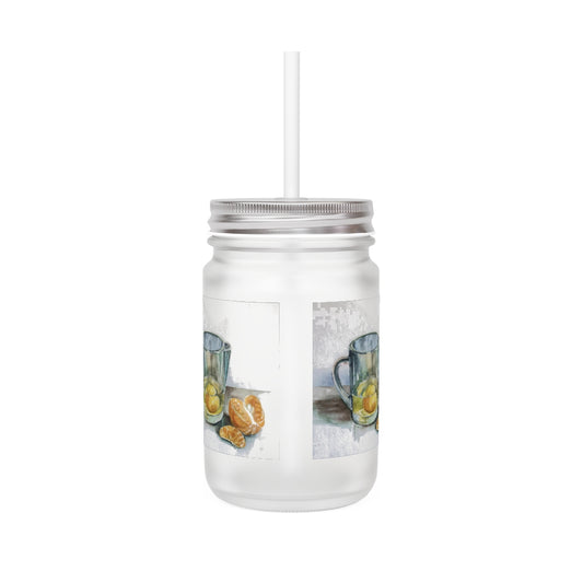 HW Citrus Mason Jar Glass