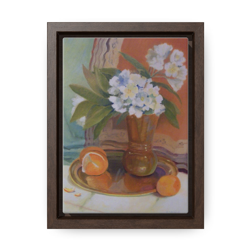 HW Copper Citrus Delight Gallery Canvas Wraps, Vertical Frame