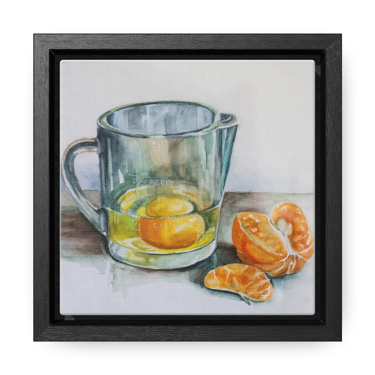 HW Citrus Gallery Canvas Wraps, Square Frame