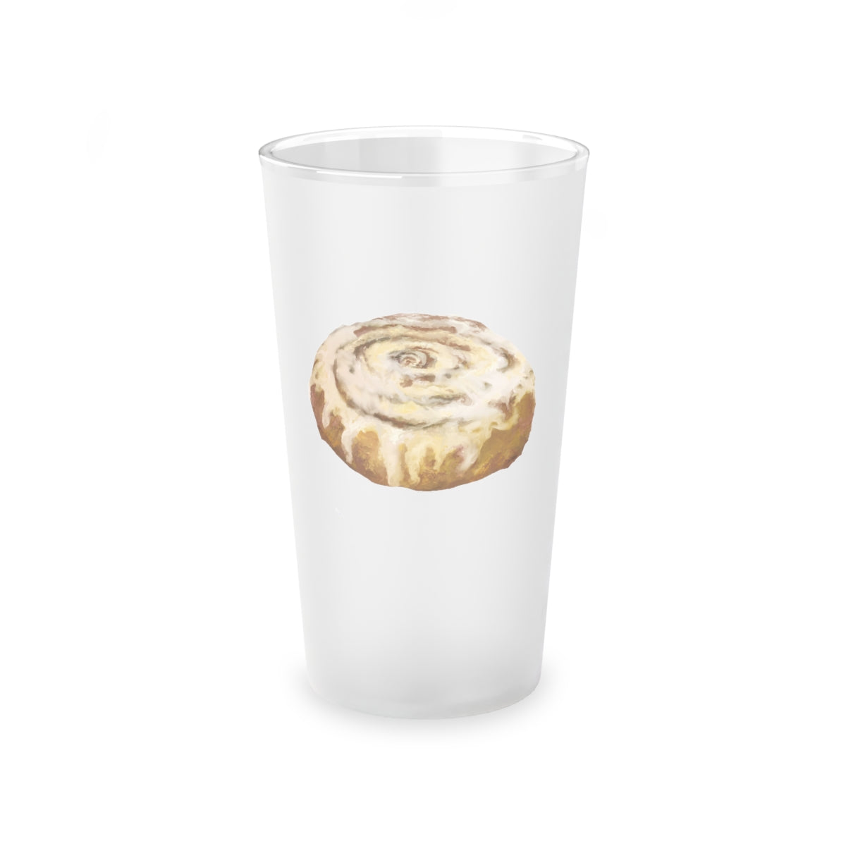 Bun Frosted Pint Glass, 16oz