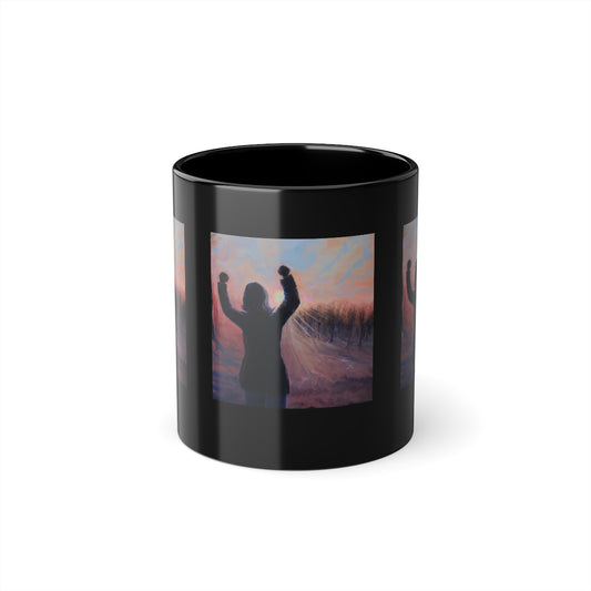 Revel Black Coffee Cup, 11oz