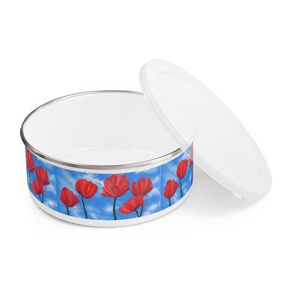 Song to the Sky Enamel Bowl