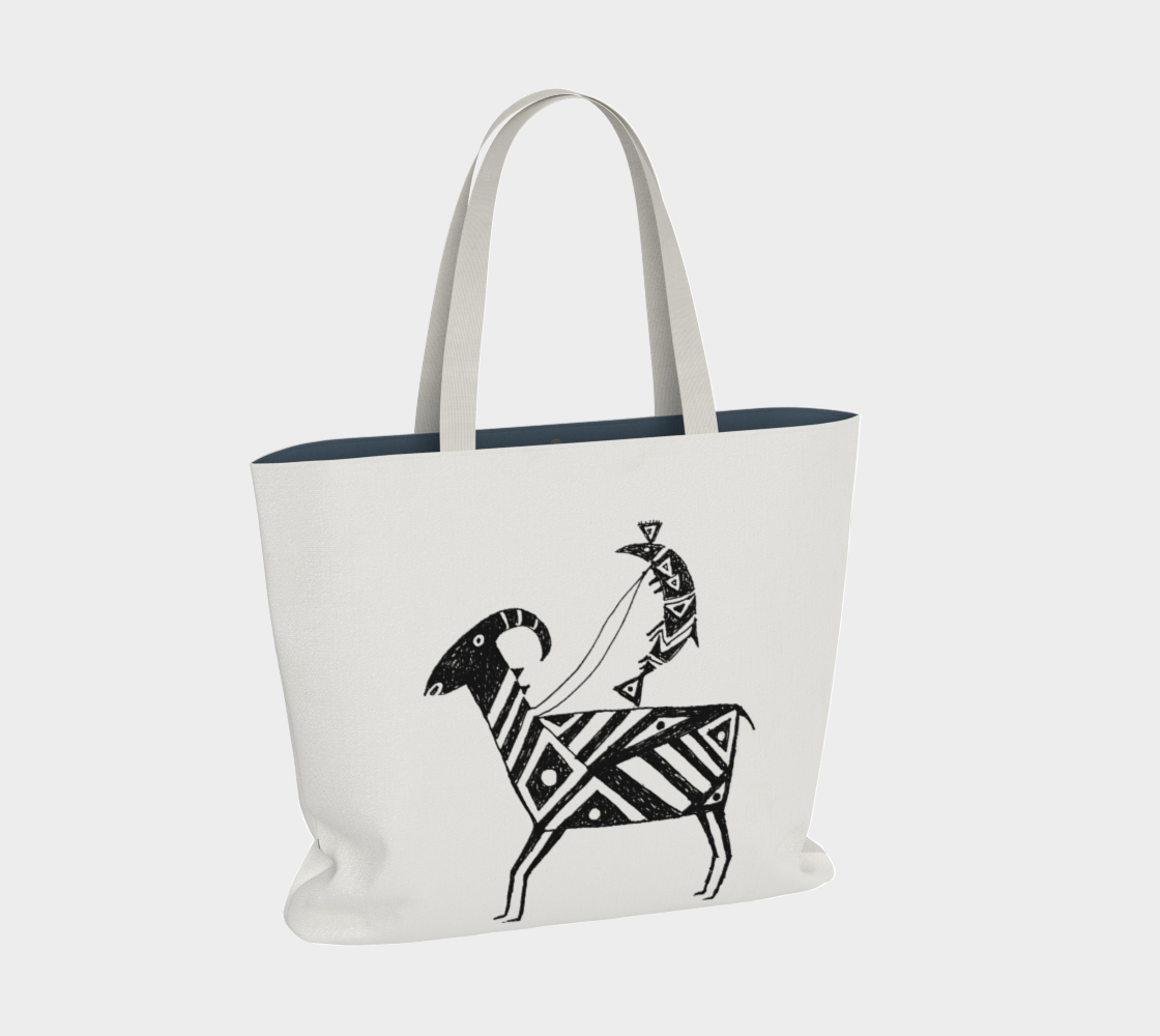 HW Fish Gallop Large Tote